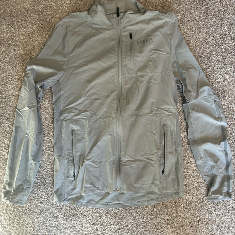 NOBULL Stretch Woven Running Jacket - Large